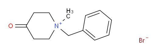 1-benzyl-1-methyl-4-oxopiperidin-1-ium bromide