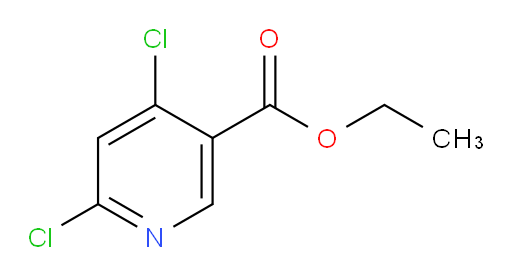 ETHYL 4,6-DICHLORONICOTINATE;Ethyl 4,6-dicholoronicotinate;2,4-Dichloro-5-carbethoxypyridine;Ethyl 4,6-dichloronicotinate ,97%;ethyl 4,6-dichloronicotinate (en);4,6-DICHLORONICOTINIC ACID ETHYL ESTER;ethyl 4,6-dichloropyridine-3-carboxylate;4,6-Dichloronicotinic acid ethyl ester ,97%;2,4-dichloropyridin-5-carboxylic acid,ethyl ester;3-Pyridinecarboxylicacid,4,6-dichloro-,ethylester