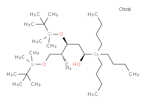 (1R,3S,4R)-3,5-bis((tert-butyldimethylsilyl)oxy)-4-methyl-1-(tributylstannyl)pentan-1-ol