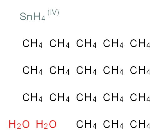 methane compound with stannane (18:1) dihydrate