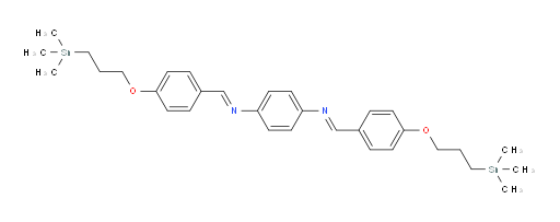 (N1E,N4E)-N1,N4-双(4-(3-(三甲基锡基)丙氧基)苄亚基)苯-1,4-二胺