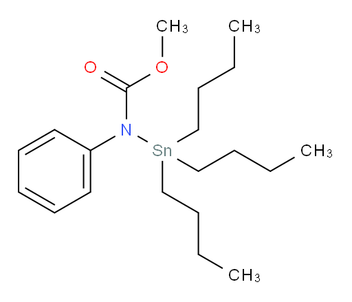 methyl phenyl(tributylstannyl)carbamate