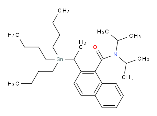 N,N-diisopropyl-2-(1-(tributylstannyl)ethyl)-1-naphthamide