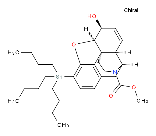 (4R,4aR,7S,7aR,12bS)-methyl 7-hydroxy-9-(tributylstannyl)-4,4a,7,7a-tetrahydro-1H-4,12-methanobenzofuro[3,2-e]isoquinoline-3(2H)-carboxylate