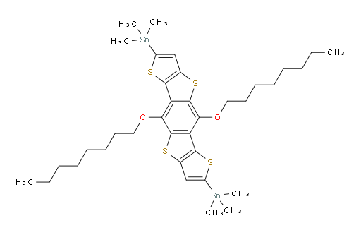 1,1′-[5,10-Bis(octyloxy)dithieno[2,3-d:2′,3′-d′]benzo[1,2-b:4,5-b′]dithiophene-2,7-diyl]bis[1,1,1-trimethylstannane]