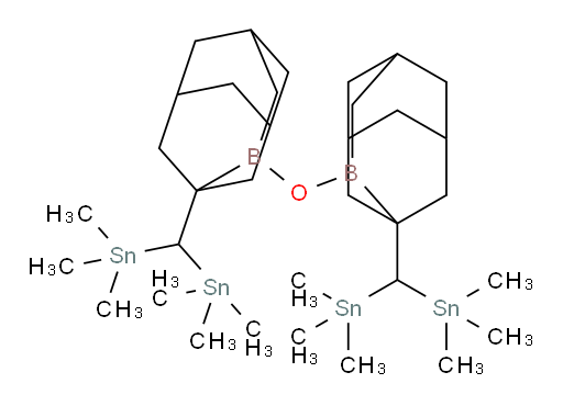((4,4'-oxybis(4-boratricyclo[4.3.1.13,8]undecane-4,3-diyl))bis(methanetriyl))tetrakis(trimethylstannane)