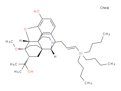 (4R,4aS,6R,7R,7aR,12bS)-6-(2-hydroxypropan-2-yl)-7-methoxy-3-((E)-3-(tributylstannyl)allyl)-1,2,3,4,5,6,7,7a-octahydro-4a,7-ethano-4,12-methanobenzofuro[3,2-e]isoquinolin-9-ol