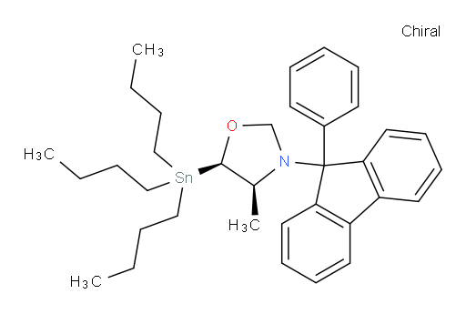 (4S,5R)-4-甲基-3-(9-苯基-9H-芴-9-基)-5-(三丁基锡基)噁唑烷