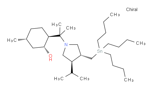 (1R,2S,5R)-2-(2-((3R,4R)-3-异丙基-4-((三丁基锡基)甲基)吡咯烷-1-基)丙-2-基)-5-甲基环己醇