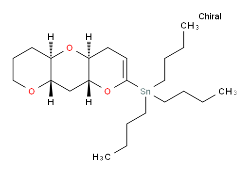 三丁基((4aR,5aS,9aR,10aS)-3,4,4a,5a,6,9a,10,10a-八氢-2H-二吡喃并[3,2-b:2',3'-e]吡喃-8-基)锡烷