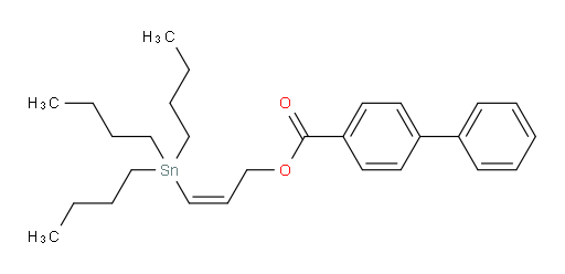 (Z)-3-(三丁基锡基)烯丙基 [1,1'-联苯]-4-甲酸酯