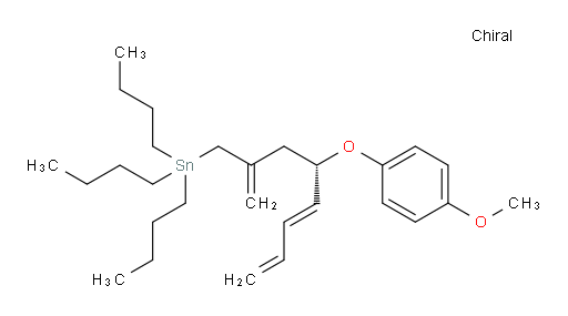 (S,E)-三丁基(4-(4-甲氧基苯氧基)-2-亚甲基辛-5,7-二烯-1-基)锡烷