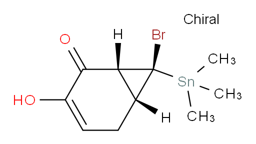 (1R,6R,7R)-7-溴-3-羟基-7-(三甲基锡基)双环[4.1.0]庚-3-烯-2-酮