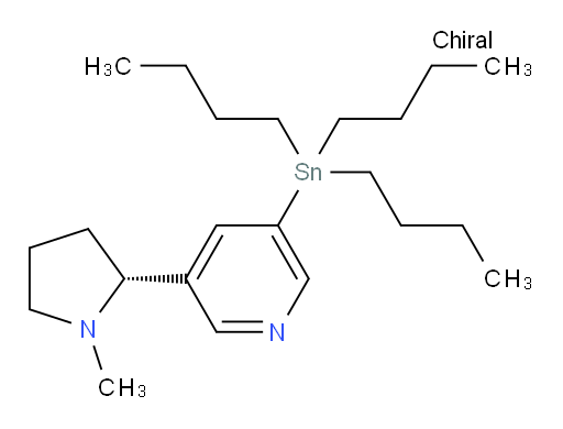 (R)-3-(1-甲基吡咯烷-2-基)-5-(三丁基锡基)吡啶