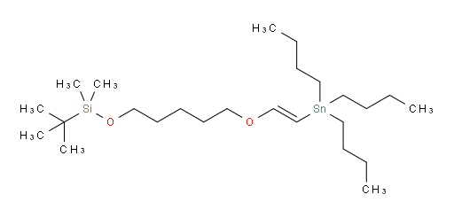 (E)-13,13-dibutyl-2,2,3,3-tetramethyl-4,10-dioxa-3-sila-13-stannaheptadec-11-ene