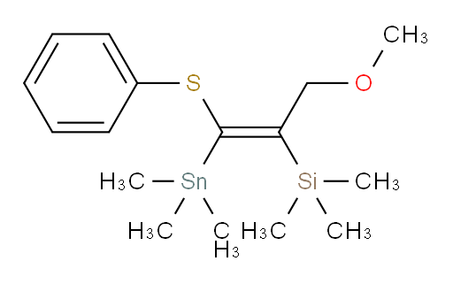 (Z)-(3-甲氧基-1-(苯基硫基)-1-(三甲基锡基)丙-1-烯-2-基)三甲基硅烷