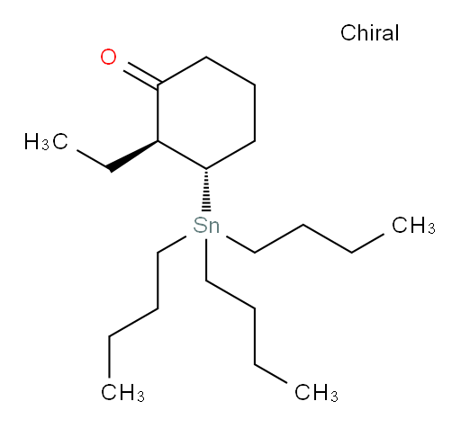 (2S,3S)-2-ethyl-3-(tributylstannyl)cyclohexanone