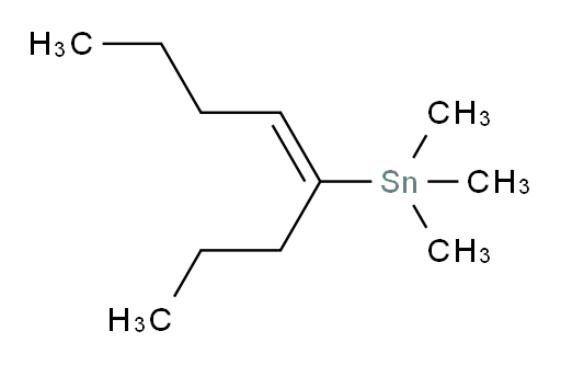(E)-trimethyl(oct-4-en-4-yl)stannane