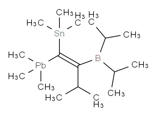 (Z)-(2-(diisopropylboryl)-3-methyl-1-(trimethylplumbyl)but-1-en-1-yl)trimethylstannane