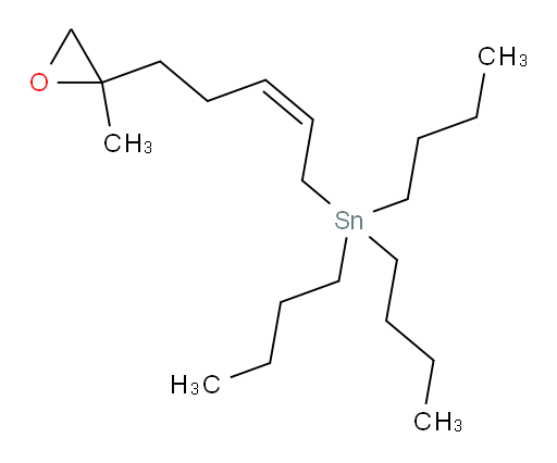 (Z)-三丁基(5-(2-甲基环氧乙烷-2-基)戊-2-烯-1-基)锡烷