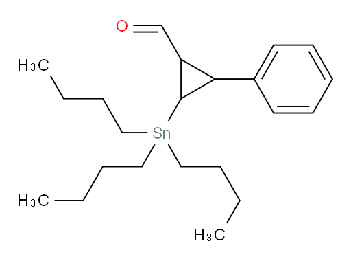 2-苯基-3-(三丁基锡基)环丙烷甲醛