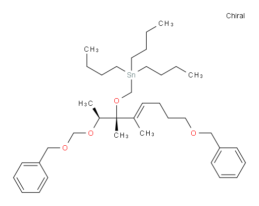 (5S,6R)-6-((E)-6-(苄氧基)己-2-烯-2-基)-9,9-二丁基-5,6-二甲基-1-苯基-2,4,7-三氧杂-9-锡杂三癸烷