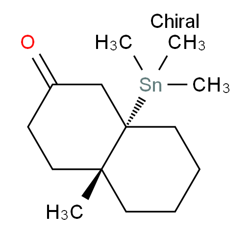 (4aR,8aS)-4a-methyl-8a-(trimethylstannyl)octahydronaphthalen-2(1H)-one