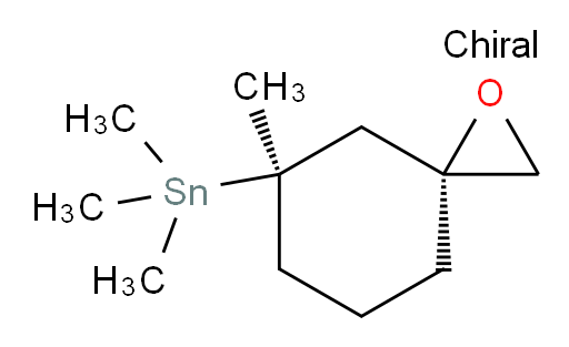 trimethyl((3R,5R)-5-methyl-1-oxaspiro[2.5]octan-5-yl)stannane