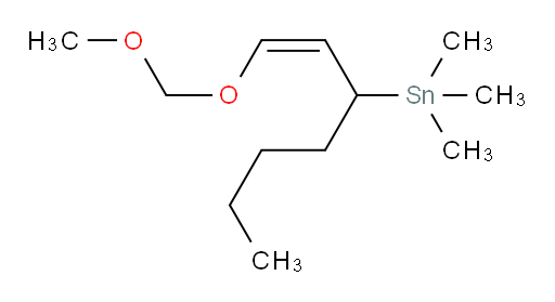 (Z)-(1-(methoxymethoxy)hept-1-en-3-yl)trimethylstannane