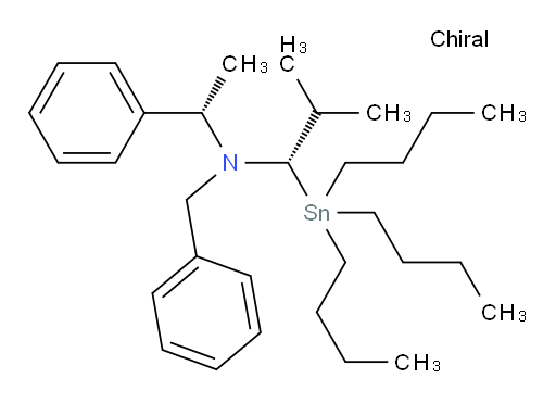 (S)-N-苄基-2-甲基-N-((S)-1-苯基乙基)-1-(三丁基锡基)丙-1-胺