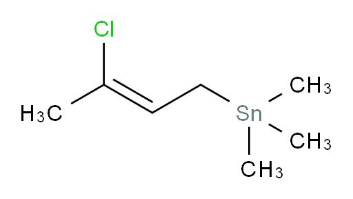 (Z)-(3-氯丁-2-烯-1-基)三甲基锡烷