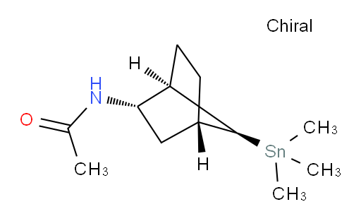 N-((1R,2S,4S,7S)-7-(三甲基锡基)双环[2.2.1]庚-2-基)乙酰胺