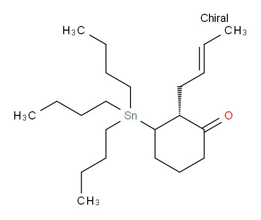 (2R)-2-((E)-丁-2-烯-1-基)-3-(三丁基锡基)环己酮