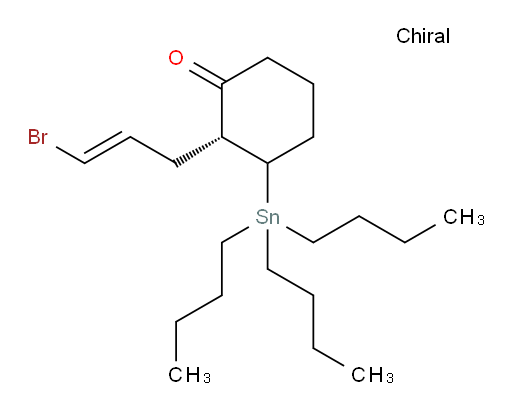 (2R)-2-((E)-3-bromoallyl)-3-(tributylstannyl)cyclohexanone