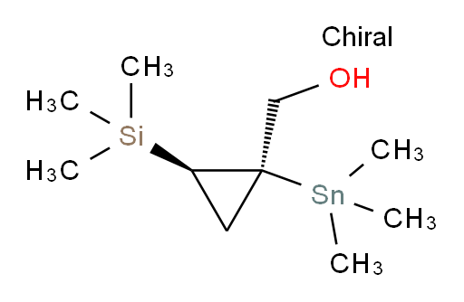 ((1R,2R)-2-(三甲基硅基)-1-(三甲基锡基)环丙基)甲醇