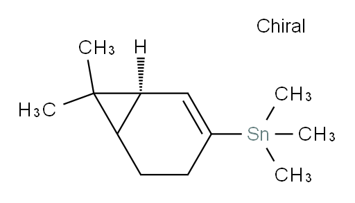 ((1R)-7,7-二甲基双环[4.1.0]庚-2-烯-3-基)三甲基锡烷
