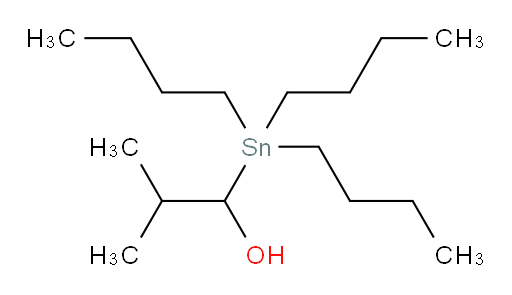 2-methyl-1-(tributylstannyl)propan-1-ol