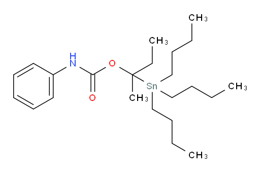 2-(tributylstannyl)butan-2-yl phenylcarbamate