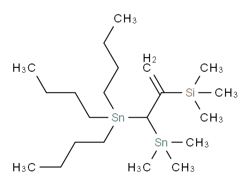 trimethyl(3-(tributylstannyl)-3-(trimethylstannyl)prop-1-en-2-yl)silane