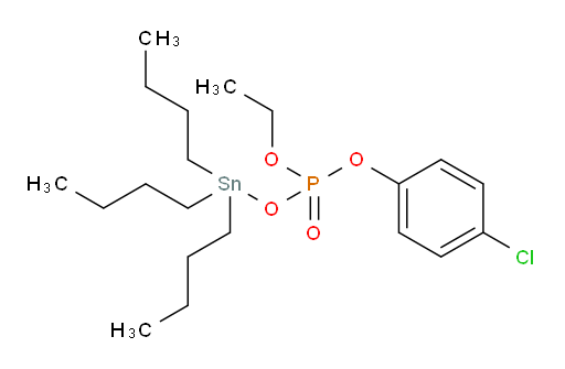 4-chlorophenyl ethyl (tributylstannyl) phosphate