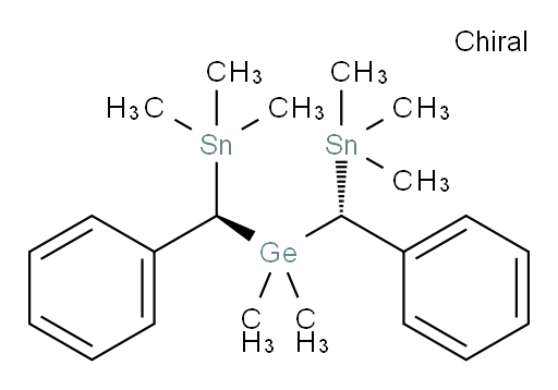 dimethylbis((R)-phenyl(trimethylstannyl)methyl)germane