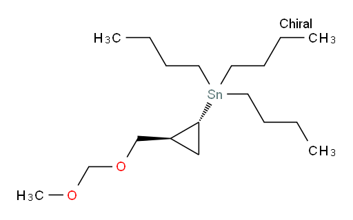 tributyl((1R,2S)-2-((methoxymethoxy)methyl)cyclopropyl)stannane