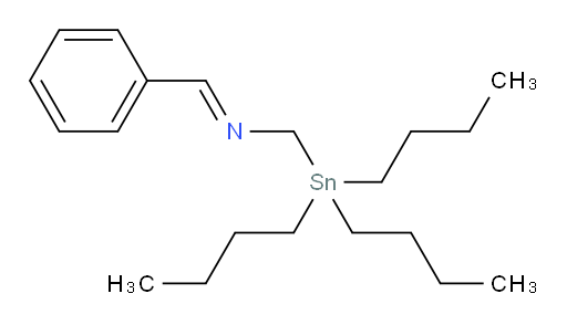 (E)-N-benzylidene-1-(tributylstannyl)methanamine