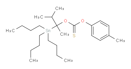 O-(3-methyl-2-(tributylstannyl)butan-2-yl) O-p-tolyl carbonothioate