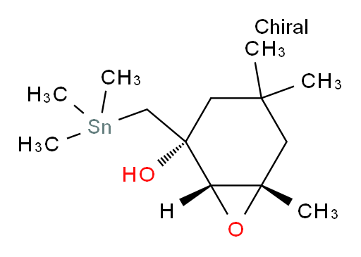 (1R,2R,6S)-4,4,6-trimethyl-2-((trimethylstannyl)methyl)-7-oxabicyclo[4.1.0]heptan-2-ol