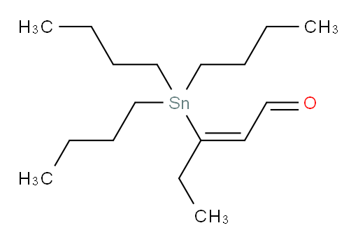 (Z)-3-(tributylstannyl)pent-2-enal