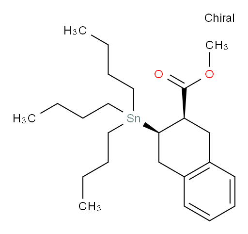 (2R,3R)-methyl 3-(tributylstannyl)-1,2,3,4-tetrahydronaphthalene-2-carboxylate