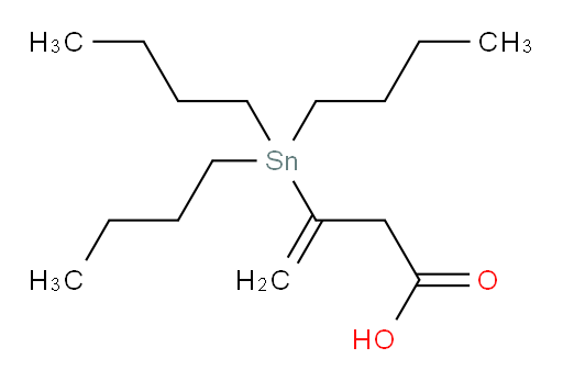 3-(tributylstannyl)but-3-enoic acid