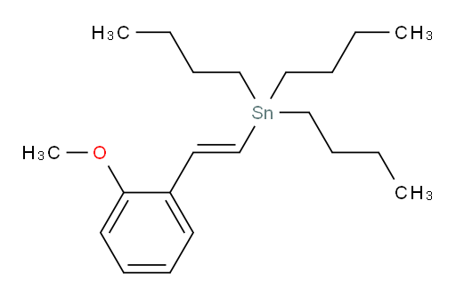 (E)-tributyl(2-methoxystyryl)stannane