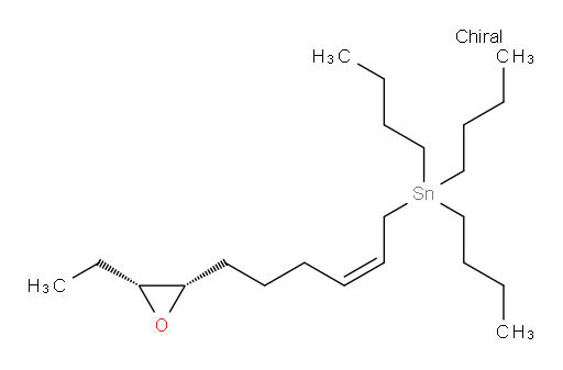 tributyl((Z)-6-((2S,3R)-3-ethyloxiran-2-yl)hex-2-en-1-yl)stannane
